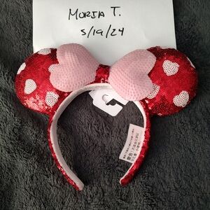 Disney Valentine ears NWT